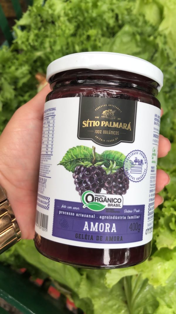 GELEIA DE AMORA orgânica 400g