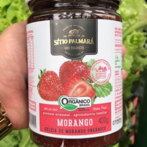 GELEIA DE MORANGO orgânico 400g