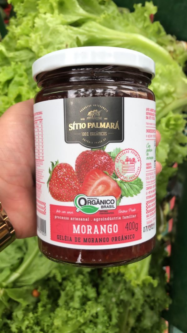 GELEIA DE MORANGO orgânico 400g