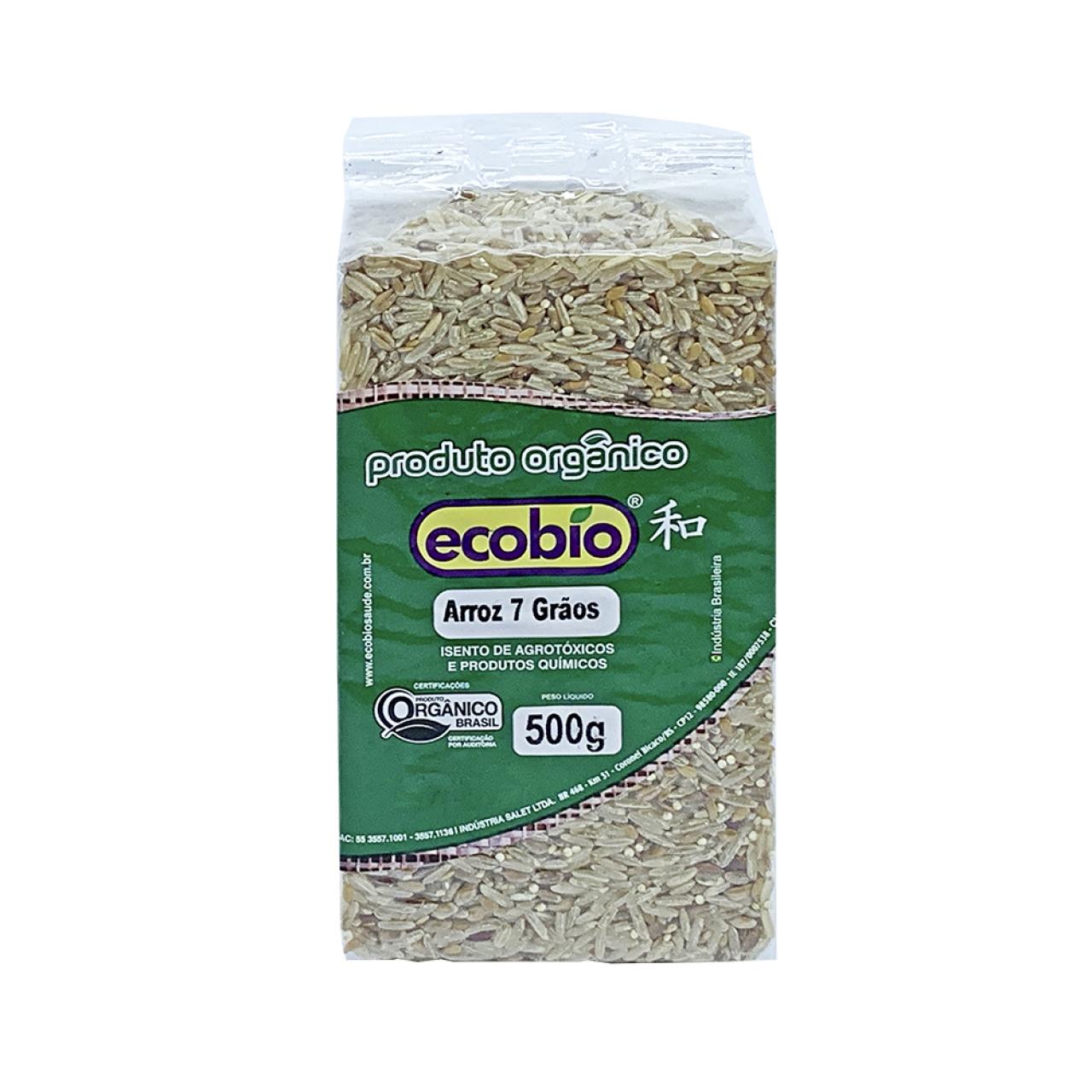 ARROZ 7 Grãos orgânico 500g