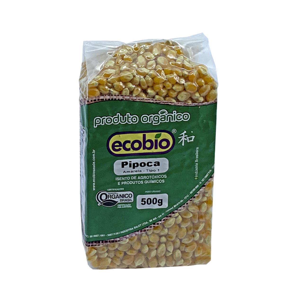 MILHO DE PIPOCA orgânico 500g (Não transgênico)