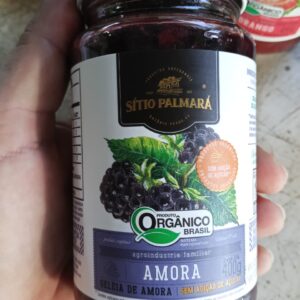 GELEIA DE AMORA S/AÇUCAR ORGÂNICA - 400g
